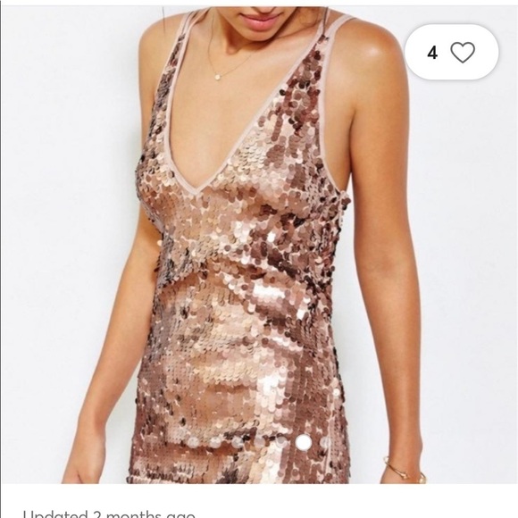 NWT Kimichi Blue sequined party dress perfect for New Year’s. - Picture 1 of 6